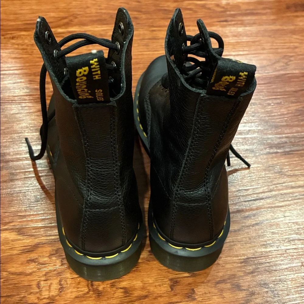 Doc marten 1469 pascal black boots sz8 - Picture 3 of 6